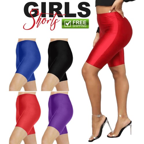 Girls shiny lycra - shiny, pe