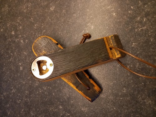 Handmade bottle opener from - bottle,
