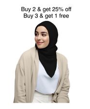 Premium Chiffon Head Scarf Shawl Muslim Hijab Neck Wrap Non Slip for Women