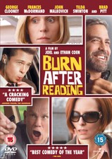 Burn After Reading DVD (2009) George Clooney, Coen (DIR) cert 15 Amazing Value