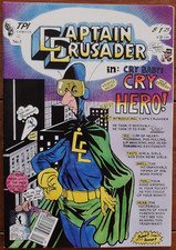CAPTAIN CRUSADER 1, TPI COMICS, AUGUST 1990, VF