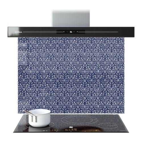 Kitchen glass splashback - kitchen,