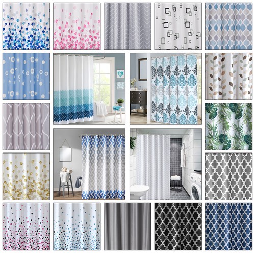Shower curtain 180x180 - shower, fabric