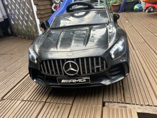 Mercedes AMG V12 Electric Ride-On Car for Kids Used Good Condition