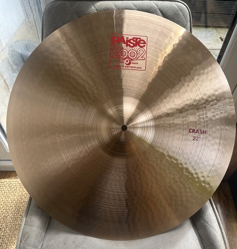 Paiste 2002 crash cymbal - 22",