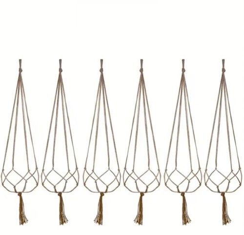 Hand made macrame plant - made, hanger