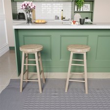 2 x Bar Stools Wooden