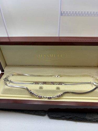 Samuel 925 cme amerthyst - h.samuel,