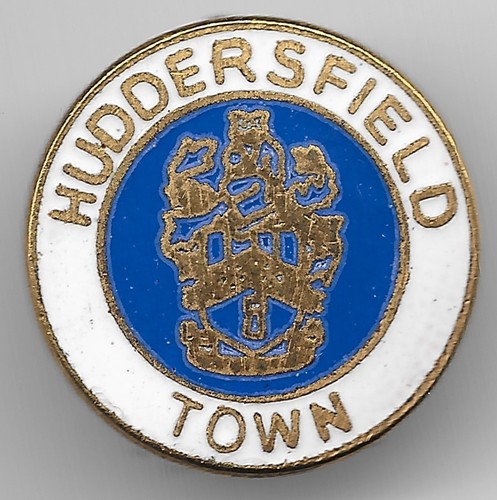 Huddersfield town enamel - town,