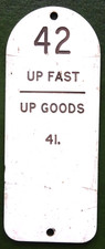 Traffolyte  Sign " UP FAST - UP GOODS "