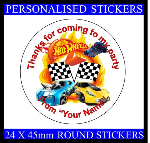 Personalised hot wheels - personalised,