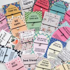 Wholesale, Bulk Job Lot Wish Bracelets - Mixed Handmade UK - Craft Fairs, Shops