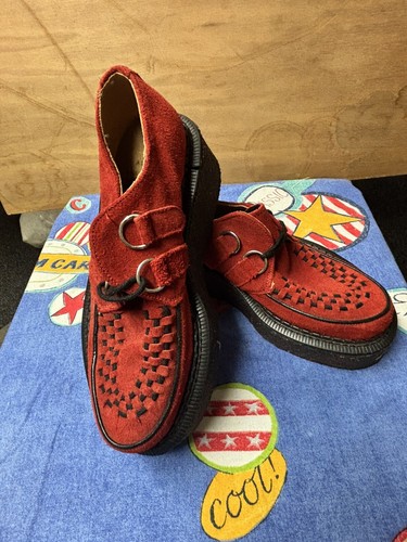 Vintage red suede - vintage,