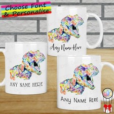 Custom dinosaur mug - dinosaur,