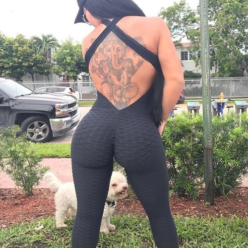Women gym jumpsuit - gym,