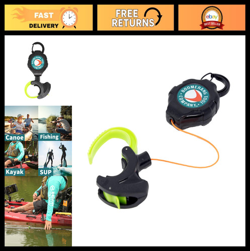Retractable kayak paddle leash - paddle,