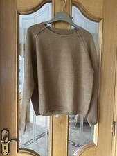New 100% Wool Brown Pullover
