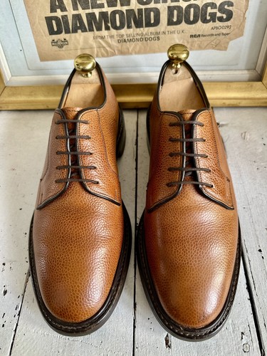 Barker tan grain leather - barker,