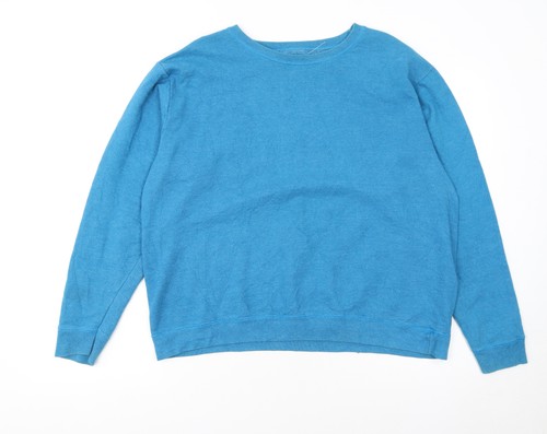Hanes premium blue pullover - premium,