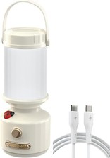 Camping Lantern, 3 Modes LED Light with Hanging Hook, Type-C Energy Class A+