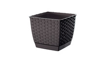 Square Plant Pot Ratolla Elegant Garden Planters Indoor Outdoor Umbra