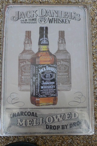 Jack daniel whiskey - whiskey, metal