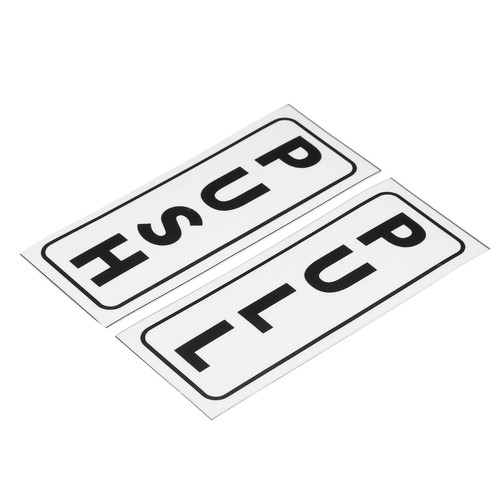 Pvc push pull - door, sign,1set