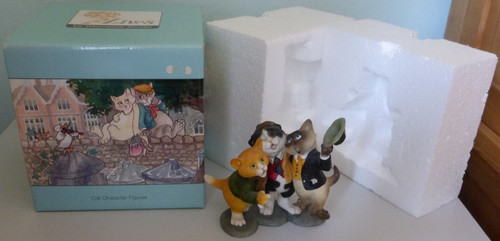 Cat figurines worcester - figurines,