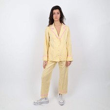 Gingham Palace Yellow Co Ord, UK Size 6