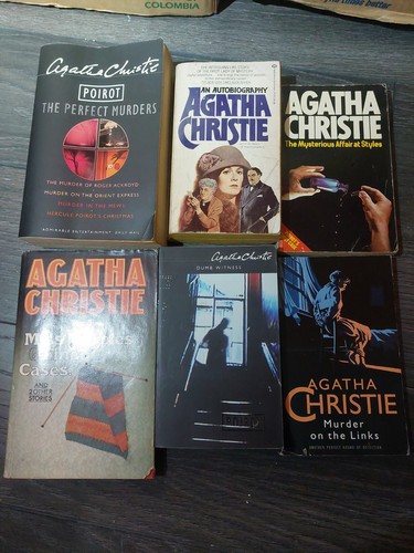 Agatha christie vintage books - agatha,