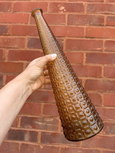 Vintage mid century amber - mid,