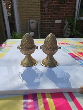 Pair Of Heavy Solid Metal
