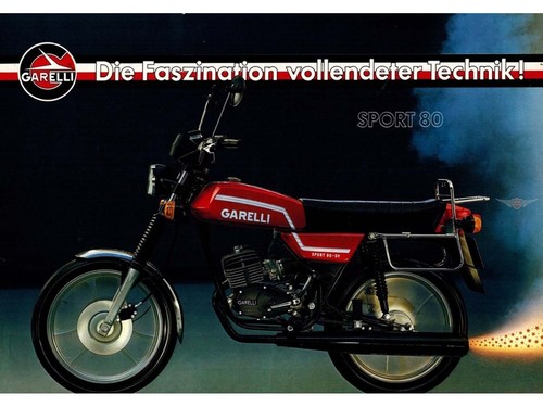 Brochure for garelli - brochure, sport