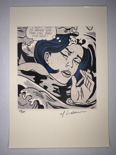 Roy lichtenstein original - lichtenstein,