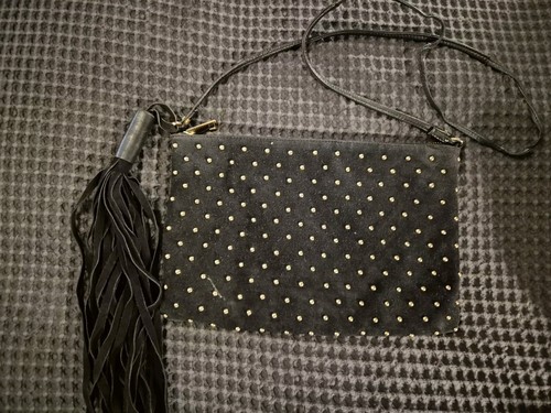 Topshop ladies black leather - topshop,