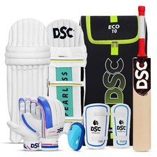 DSC Premium Cricket Kit  Kashmiri Willow Bat Kid  Size 1, 2, 3, 4, 5