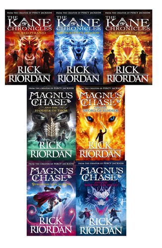 Kane chronicles and magnus - chronicles,