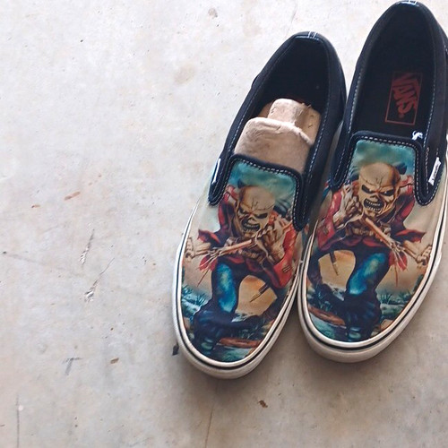 Vans iron maiden men - iron,