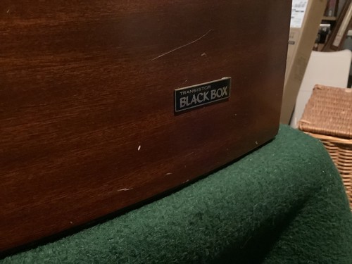 1965 pye black box - black, record