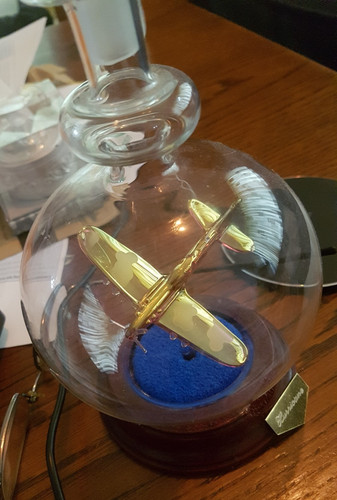 Vintage glass ornament - glass,