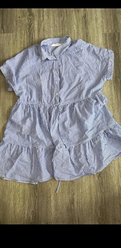 Women blue white - women’s, striped