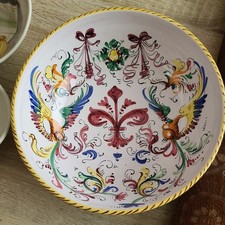 Hand-Painted Italian decorative bowl