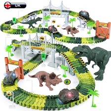 185Pcs Plastic Dinosaur