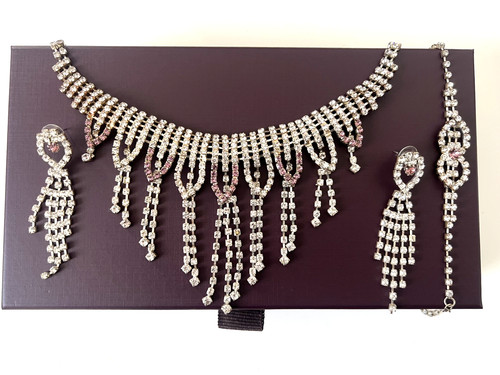 Vintage sparkling silver - sparkling, silver-toned