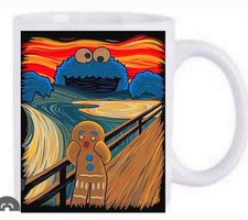 Cookie monster and gingerbread - monster,