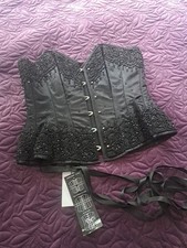 Size 24 BLACK WIDOW BASQUE