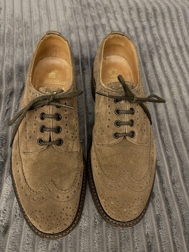 Trickers bourton suede - trickers, 8