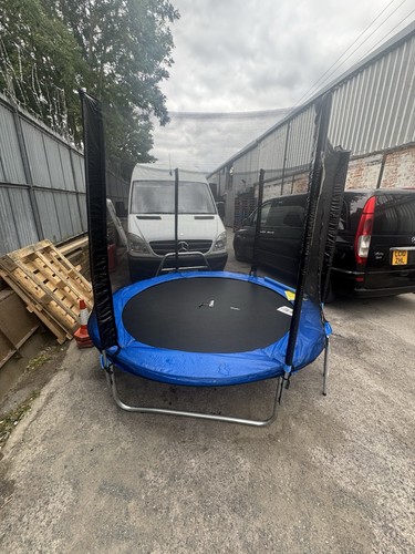 12ft round trampoline with - round,