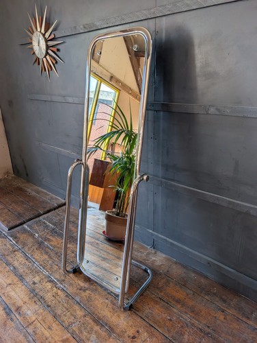 Mid century tubular chrome - mid-century,