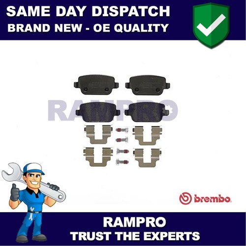 Rampro rear brake pads set - rear,